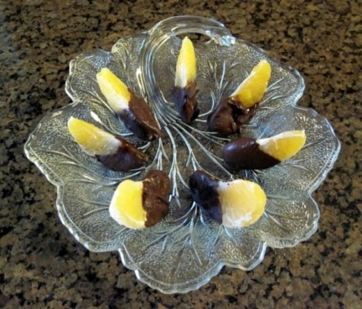 Chocolate Dipped Oranges