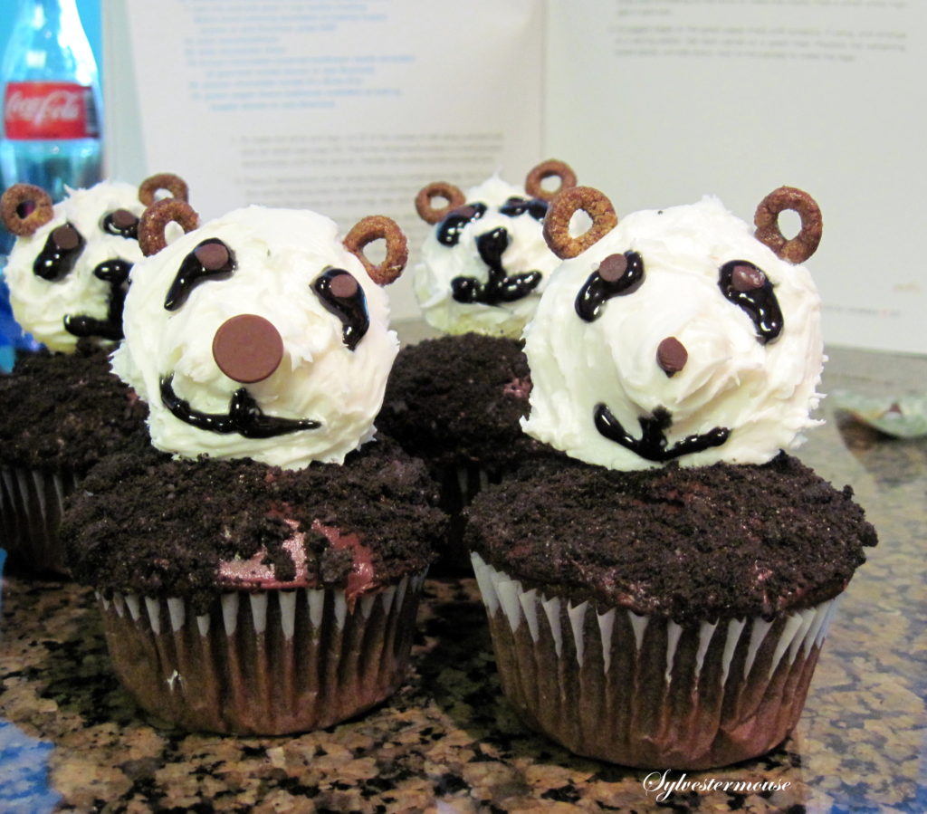 Panda Cupcakes Tutorial