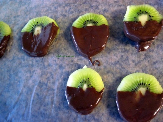 Chocolate Covered Kiwi Recipe