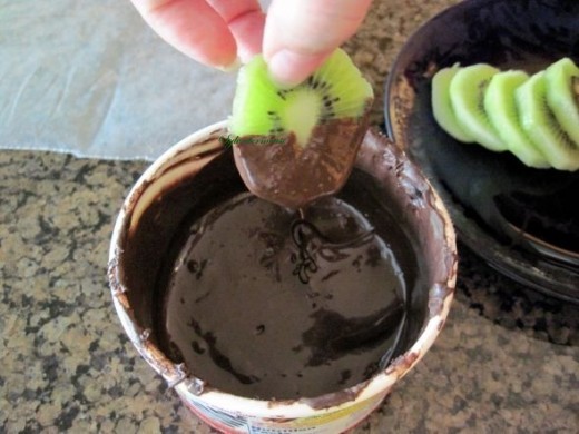 Chocolate Covered Kiwi Recipe