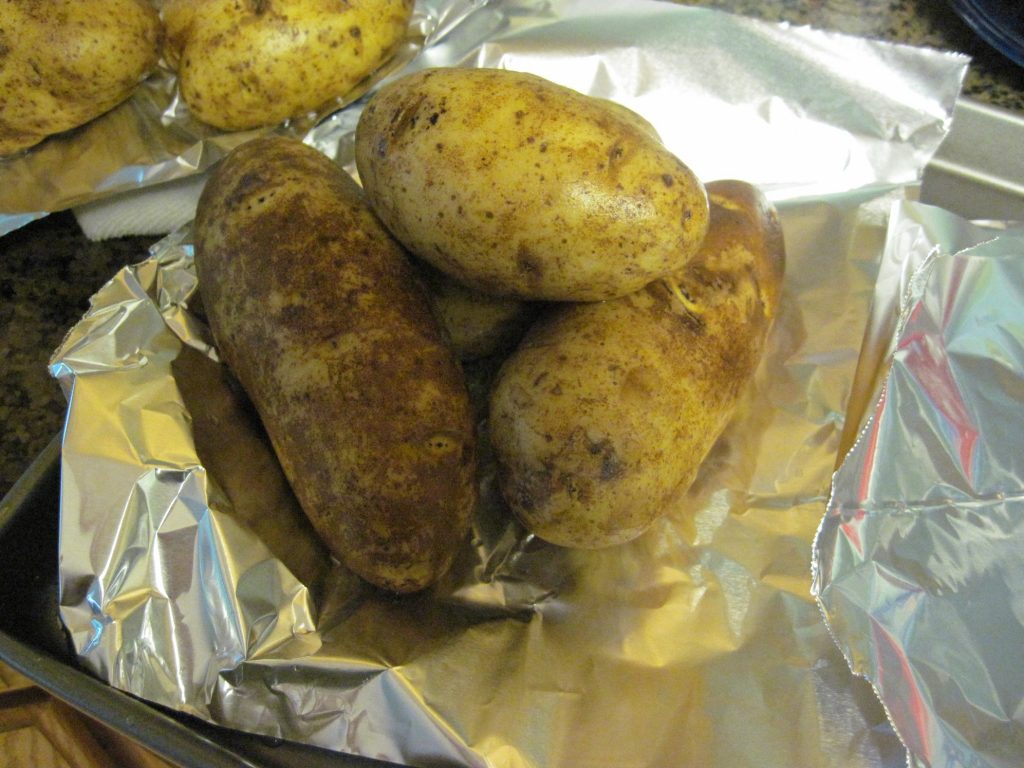 How to Bake Potatoes ~ Fast & Easy Baked Potato Recipe - Cooking for