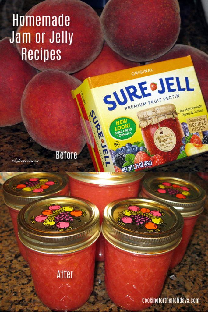 Homemade Jam or Jelly Recipe Using Sure Jell Fruit Pectin - Cooking for ...