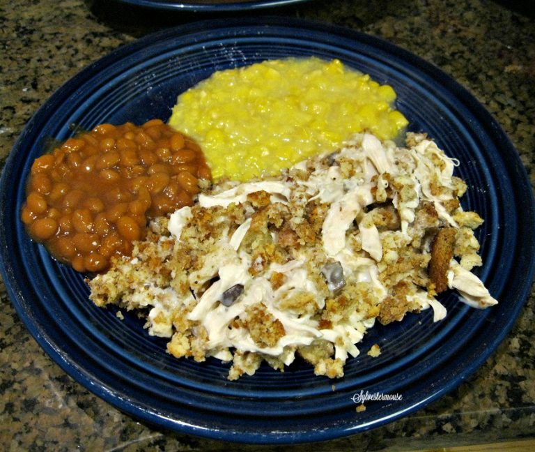 Chicken & Dressing Casserole Recipe Cooking for the Holidays