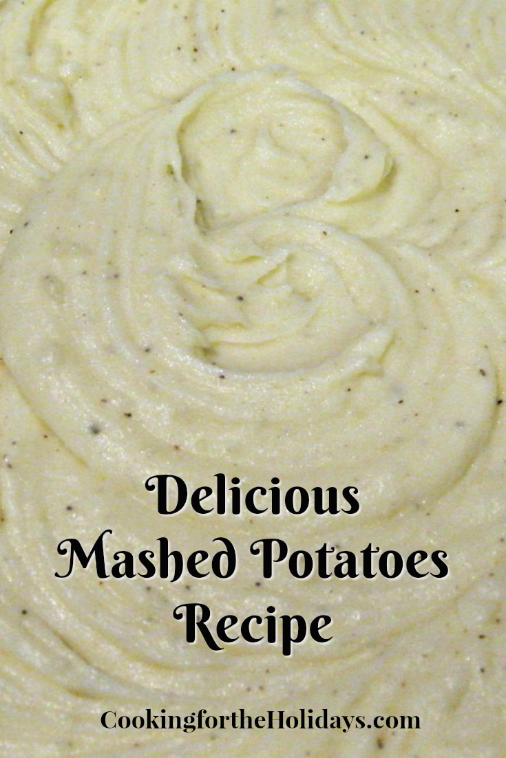 Recipe for Delicious Mashed Potatoes