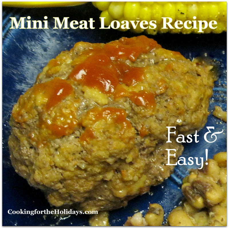 Mini Meatloaf Loaves Recipe
