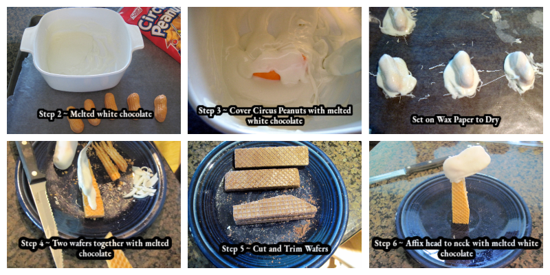 preparing horse cupcakes